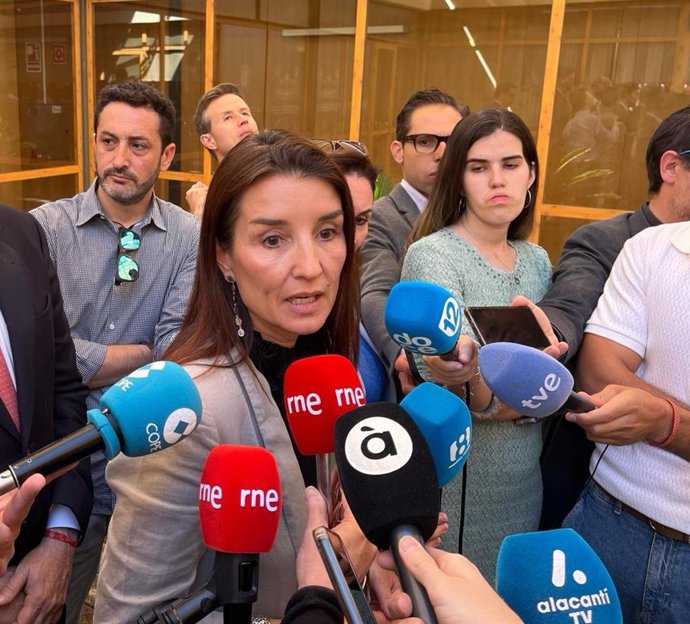 La portavoz del Consell y consellera de Hacienda, Economía y Administración Pública, Ruth Merino