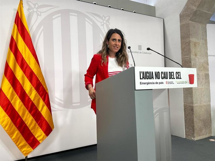 La portavoz del Govern en funciones, Patrícia Plaja