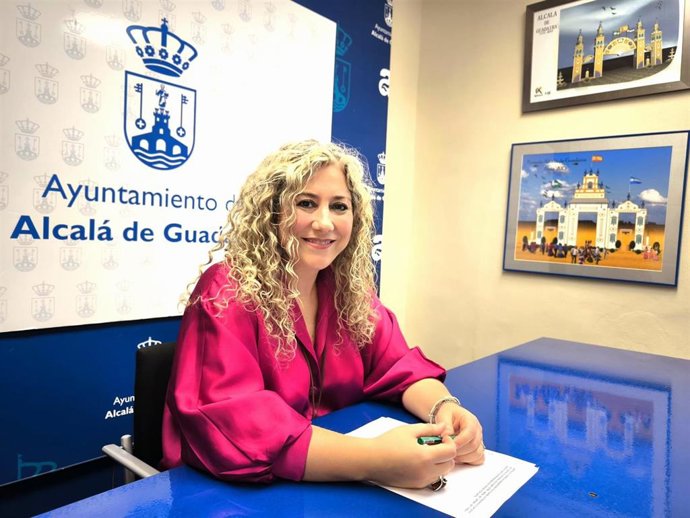 La delegada municipal de Fiestas Mayores del Ayuntamiento de Alcalá de Guadaíra, Rocío Bastida.