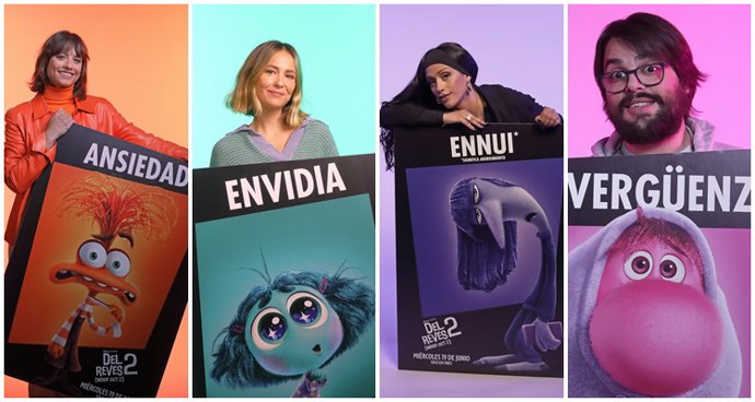 Michelle Jenner, Rigoberta Bandini, Chanel y Brays Efe ponen voz a las nuevas emociones de 'Inside Out 2'