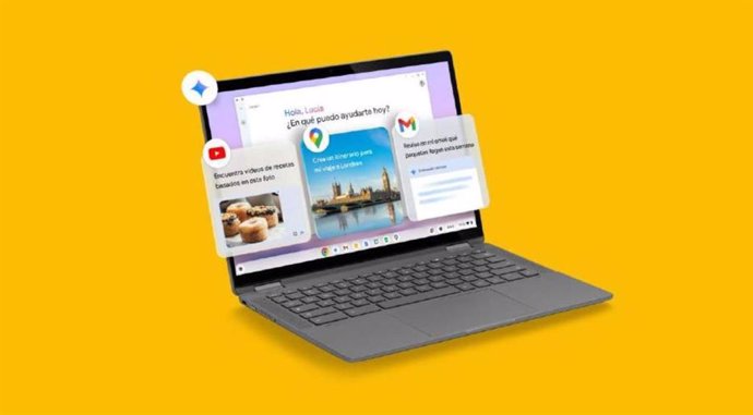 Chromebook Plus con nuevas funciones impulsadas por IA