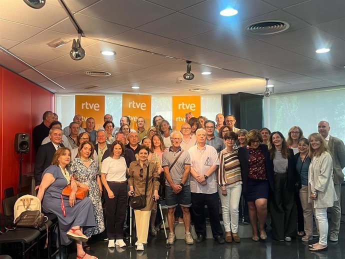 RTVE homenajea a decenas de trabajadores que se jubilan: "Son parte de la historia de RTVE"