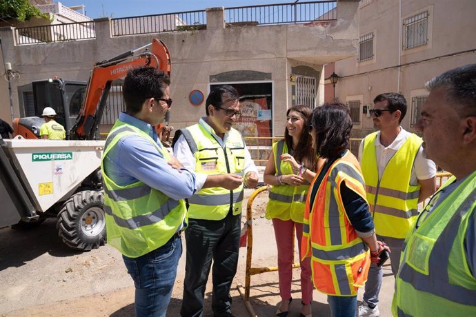 Las obras se están desarrollando en el barrio de la Fuensanta de la localidad almeriense.