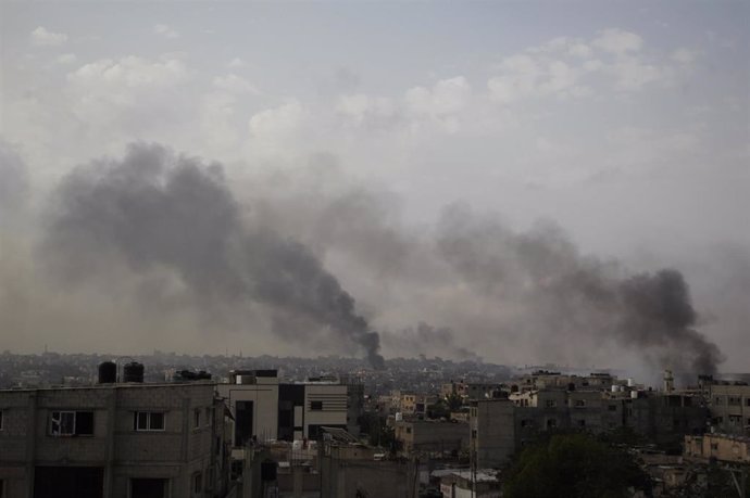 Bombardeos sobre la Franja de Gaza