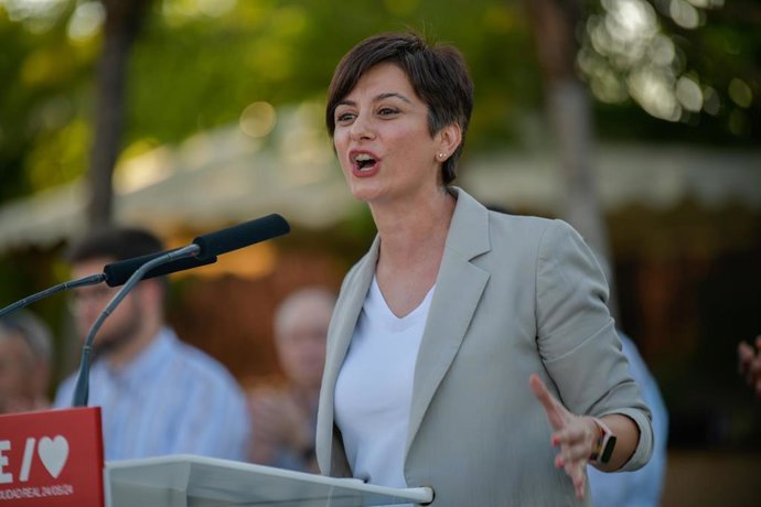 La ministra de Vivienda y Agenda Urbana, Isabel Rodríguez. 