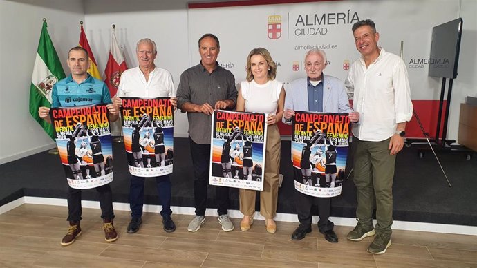 Presentación del Campeonato de España de Voleibol Infantil Femenino.