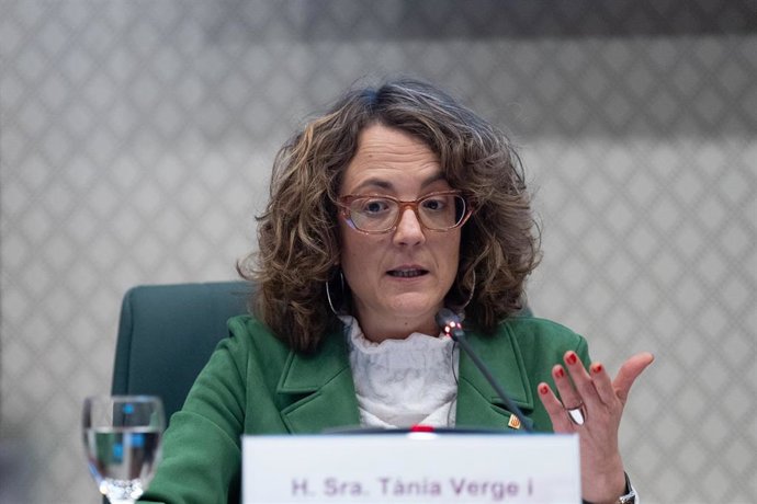 Archivo - La consellera de Igualdad y Feminismos, Tnia Verge