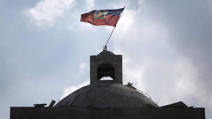 Archivo - Bandera de Haití