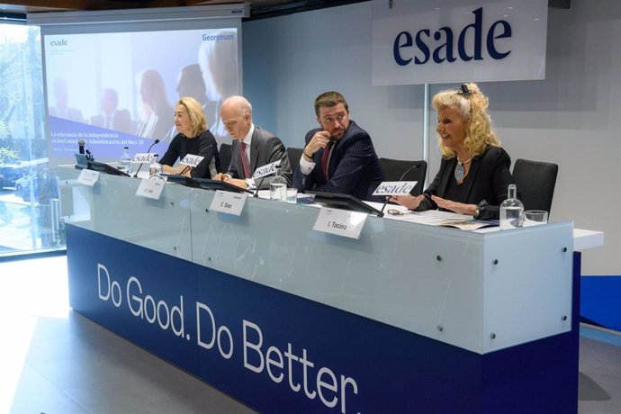 Presentación del informe realizado por el Centro de Gobierno Corporativo de Esade y Georgeson