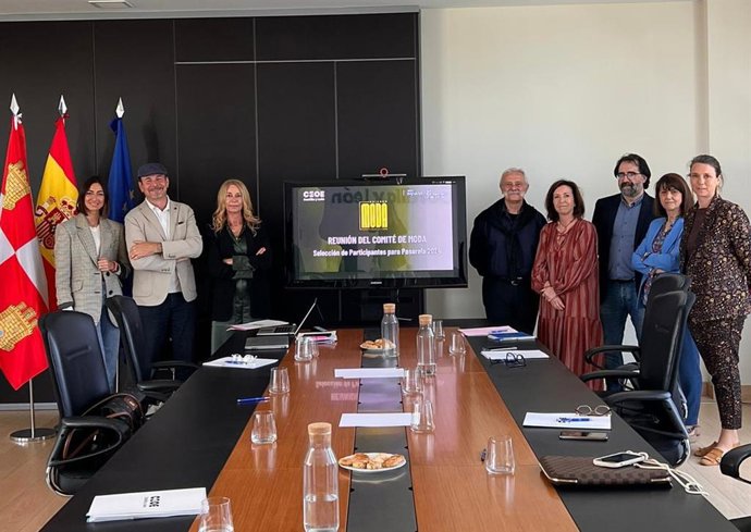 El jurado que ha seleccionado a las firmas participantes en 'Espacio Moda CyL'.