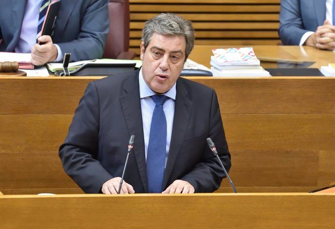 Archivo -  El portaveu adjunt de Vox a Les Corts, José María Llanos