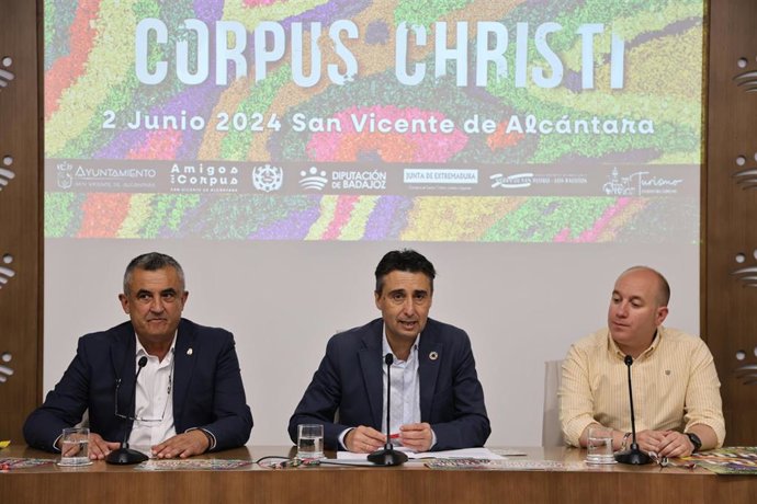 Presentación del Corpus Christi de San Vicente de Alcántara