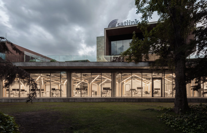 Sede de Satlink en Madrid