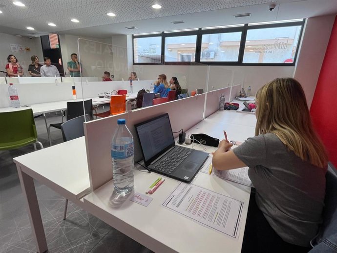 Sala de estudio de Murcia