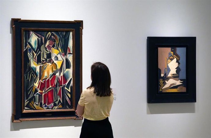 Imagen de archivo de la inauguración de la exposición 'María Blanchard. Pintora a pesar del cubismo’ en el Auditorio Christine Ruiz-Picasso del Museo Picasso.