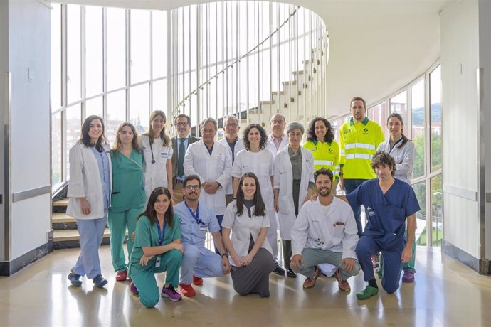 Equipo ECMO del Hospital de Cruces