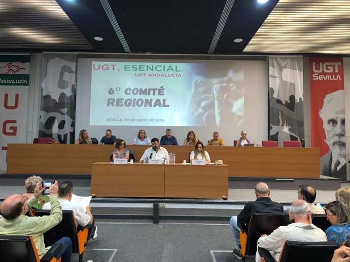 Imagen de la celebración del VI Comité Regional de UGT-A.