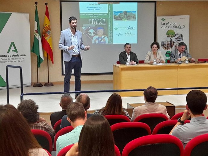 Celebración de la jornada sobre accidentes de tráfico en el ámbito laboral.