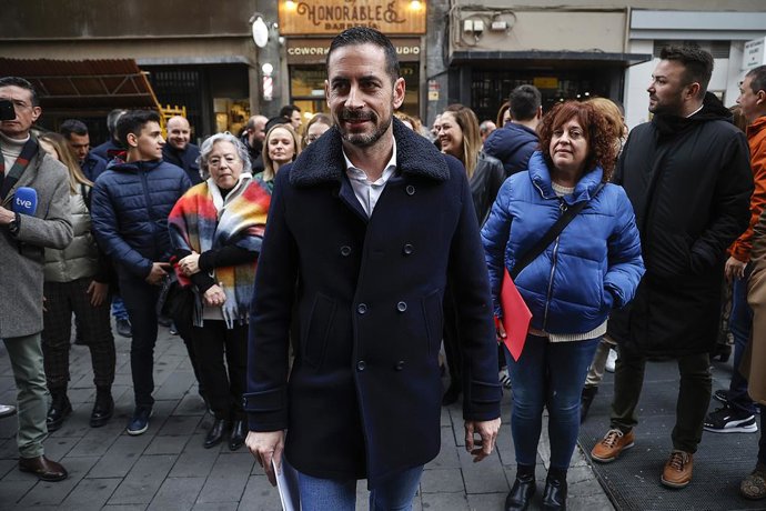 Archivo - Arxiu - Carlos Martínez Bielsa moments abans de formalitzar el seu precandidatura a liderar el PSPV