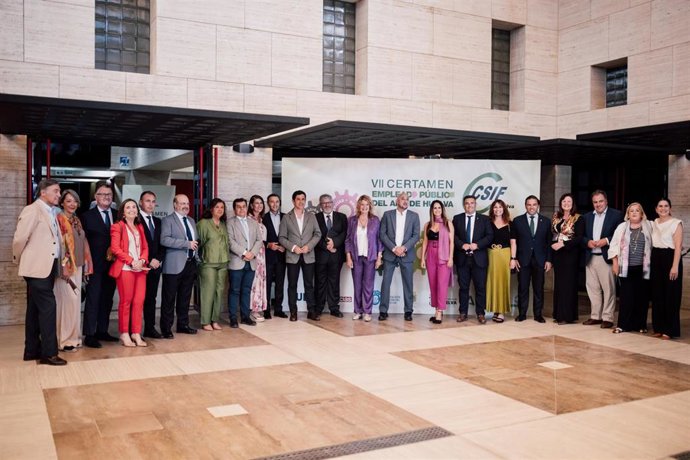 Gala del VII Certamen del Empleado público de CSIF Huelva.