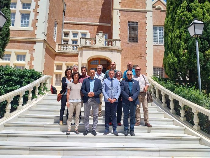 Reunión entre técnicos de la UICN y de la Junta de Andalucía en Sevilla.