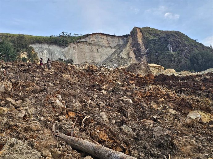 Deslizamiento de tierra en Papúa Nueva Guinea