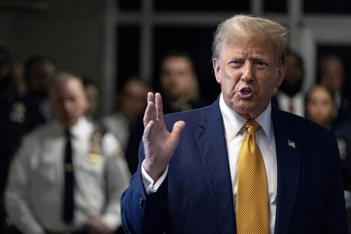 El expresidente de EEUU Donald Trump