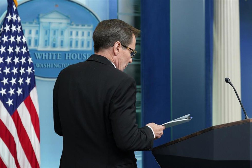 El portavoz de Seguridad Nacional de la Casa Blanca, John Kirby