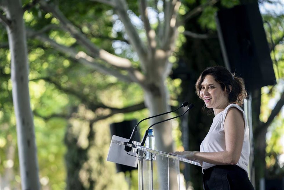 La presidenta de la Comunidad de Madrid, Isabel Díaz Ayuso.