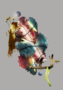 Cartel de la exposición 'Teorema. Colección La Naval", que se inaugura esta tarde en el Museo de Bellas Artes de Murcia