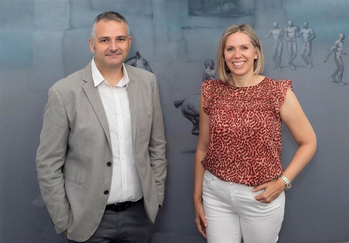 Vicent Server y  Mireia Server, coodirectores de Rolser.