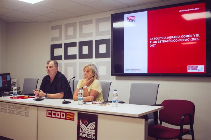 El evento tiene lugar en la sede autonómica de CCOO Aragón.