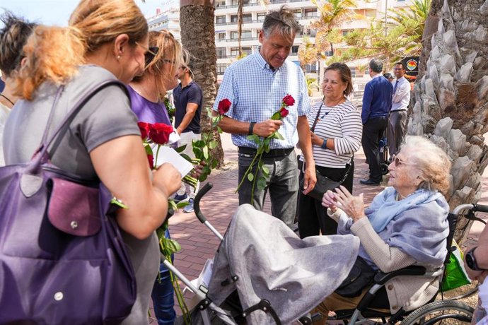 El eurocandidato del PSOE Canarias para las elecciones europeas del próximo 9 de junio, Juan Fernando López Aguilar
