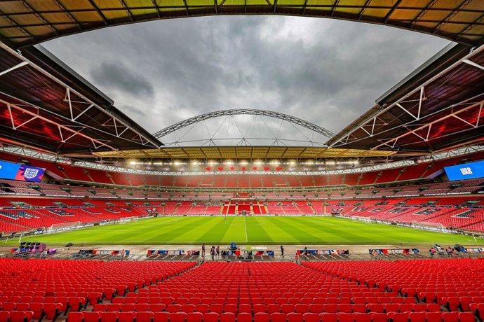 Archivo - Vista general del Estadio de Wembley, en Londres (Inglaterra). 