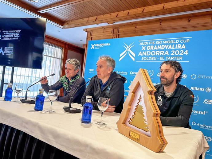 Archivo - El director general de Grandvalira SETAP365, David Hidalgo, ve "más cerca" el Mundial de esquí de 2029 en el Principado.