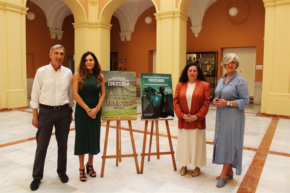 Presentación en la Universidad de Huelva de las Jornadas Académicas sobre la Mujer en la Edad Media que se desarrollarán en el marco de las XXVII Jornadas Medievales de Cortegana.