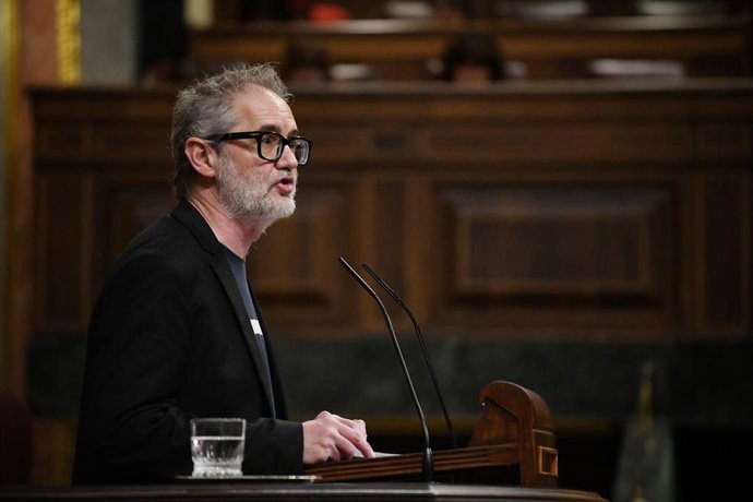 Archivo - El diputado de Sumar por Asturias en el Congreso y exdirector de Salud Pública, Rafael Cofiño