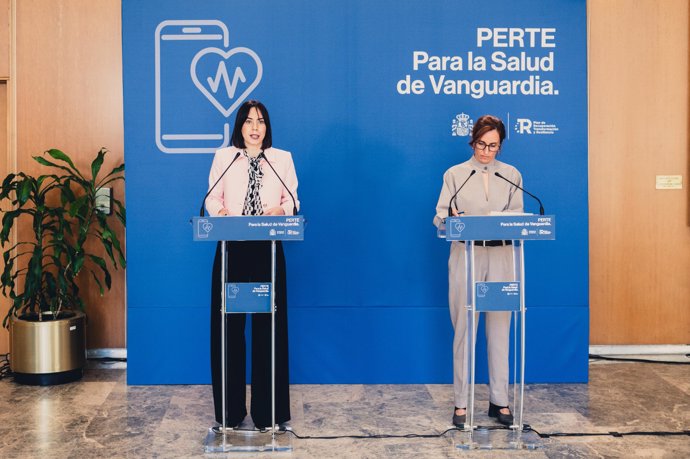 La ministra de Ciencia, Innovación y Universidades, Diana Morant, y la ministra de Sanidad, Mónica García, han presidido este jueves la Alianza del PERTE (Proyecto Estratégico para la Recuperación y Transformación Económica) para la Salud de Vanguardia.