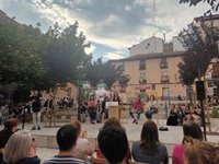 Maestre: "En Italia la extrema derecha se llama Meloni, en España se llama Abascal, en Madrid se llama Ayuso"