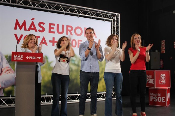 Mitin del PSOE por las elecciones europeas