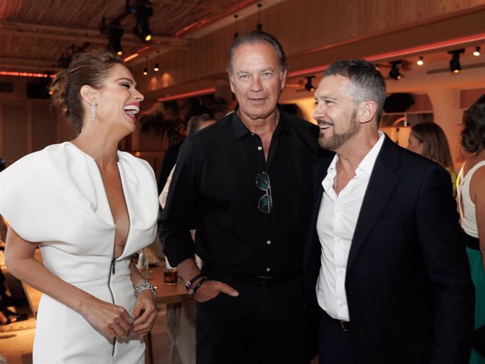 Bertín Osborne ha asistido a una gala solidaria en Marbella con Antonio Banderas y Mar Saura