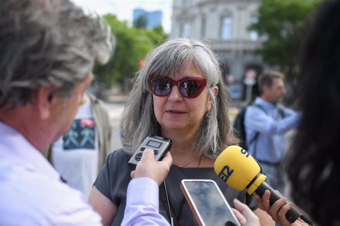 La secretaria general de Comisiones Obreras Madrid, Paloma López