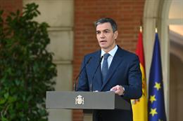 El presidente del Gobierno, Pedro Sánchez El presidente del Gobierno, Pedro Sánchez