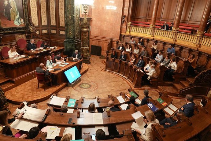 Pleno del Ayuntamiento de Barcelona de mayo.