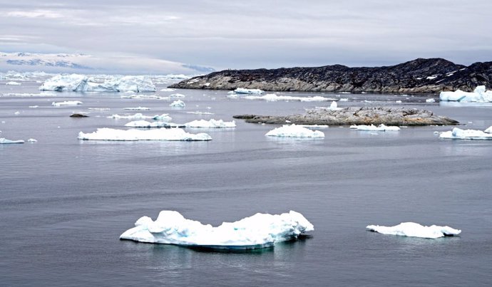 Una 'armada' de icebergs se extendió por el Atlántico durante el último periodo glacial