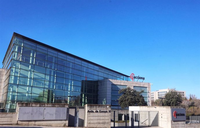 Archivo - Sede de las oficinas de Acciona, en, a 4 de marzo de 2023, en Alcobendas