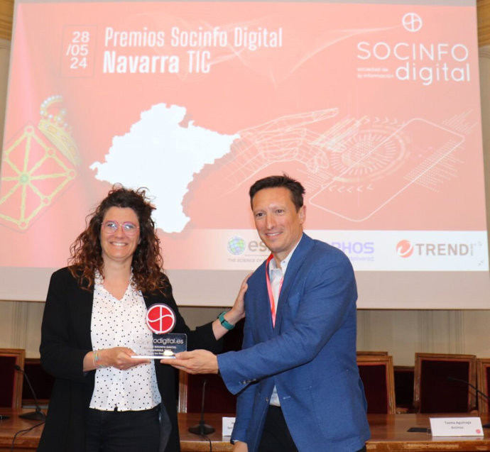 El 'voicebot' de Animsa para el Ayuntamiento de Pamplona obtiene un premio Socinfo Digital Navarra TIC.