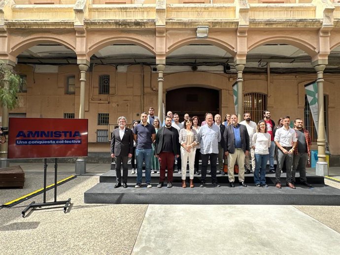 Partidos soberanistas y sociedad civil muestran unidad ante la aprobación de la Ley de Amnistía