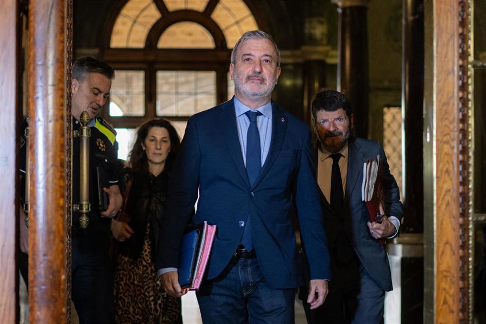 El alcalde de Barcelona, Jaume Collboni, en una imagen de archivo.
