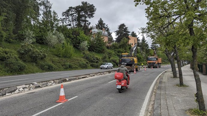 Imagen de archivo de las obras de Beloso.